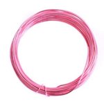 Aluminium Wire - Pink 2mmx12m