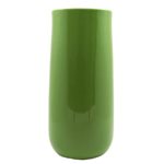 Ceramic Lipped Vase - Green 410mmH