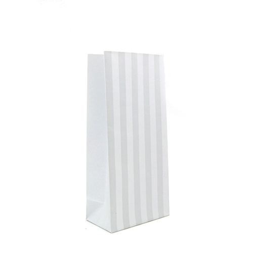 Gloss Stripe Paper Bags (10PK)