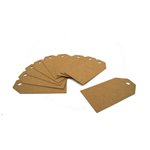 Kraft Tags 5cmx10cmL 10pk - Brown