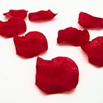 Art. Rose Petals 5cm Dia (80pc - Dark Red