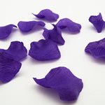 Art. Rose Petals 5cm Dia (80pc - Violet