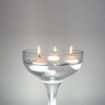 Candles Floating - White - 12 Pack