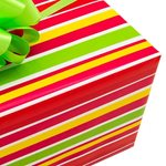 Giftwrap Roll Candy Stripes - 600x5m