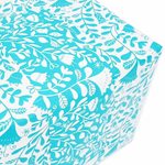 Giftwrap Roll Reversible Floral - 600x5m
