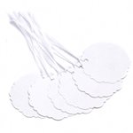 Doilie Tags 10pk - White