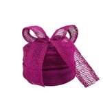 Jute Ribbon 45mmx9m - Fuchsia