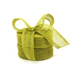 Jute Ribbon 45mmx9m - Apple Green