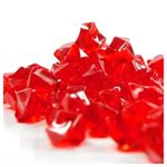 Acrylic Ice Chips - Red 400gms