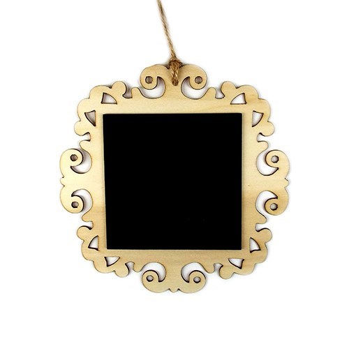 Square Vintage Blackboard