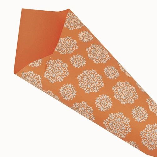 Pearlwrap - Whie Floral on Peach