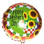 Mothers Day Sunflower - 18 Inch Helium Ballloon