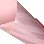 Pearlwrap - Pink Pearl & Pink Stripe - 50 x 60cm Sheet (pk 50 shts)