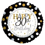 Happy 30th Birthday - Packaged Helium 17