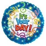 It's Your Day - 4 Inch Stick Balloon