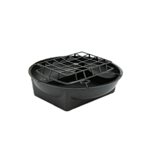 Plastic Executive Bowl - Black 215x65mmH