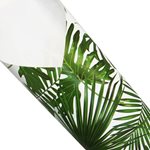 Pearlwrap - Green Leaf on White - 600mm x 50m Roll