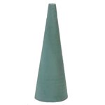 Wet Floral Foam Cone - 180mmD Base x 500mmH