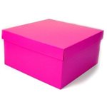 Large Giftbox - Hot Pink - 370mm x 370mm x 225mmH