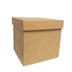 Gift Boxes - Cube - Kraft 200mmSq