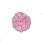 Art. Rose Ball - 17cm Dia - Pink