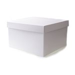 Large Gift Box - White - 370mm x 370mm x 225mmH