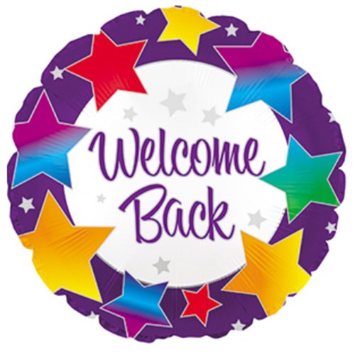 Welcome Back Rainbow Stars