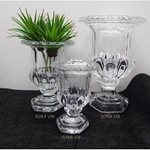 Large Glass Urn  - 20cmdiax27cmH