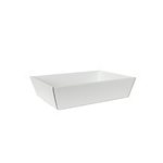 Rectangular Tray White - 220bx170wx60mmh