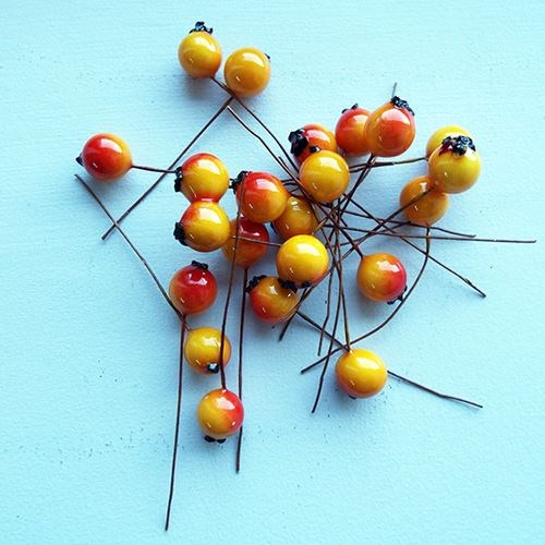 Berries Orange 10mm 200pcs/pk