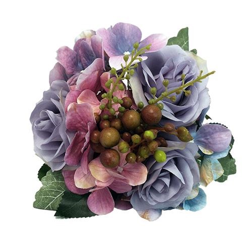 Mixed Posy - Lilac 26cm