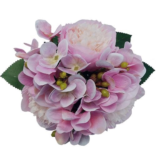 Mixed Posy - Light Pink 26cm