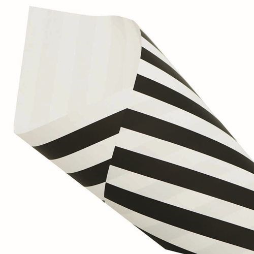 Pearlwrap - Black & White Stripe