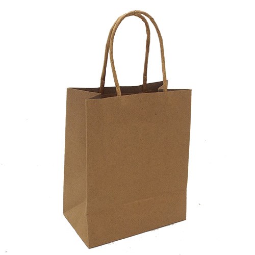 Kraft Carry Bags Mini (10pk)