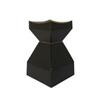 Tapered Water Vase Dark Olive-260mmH