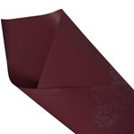 Pearlwrap - Pearl Heart on Burgundy - 60cm x 50m Roll