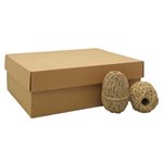 Rectangle Box - Kraft - 265mm W x 330mm L x 112mm H