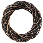 Willow Wreath  Dark Brown - - 500mmD x 95mm