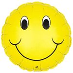 Smiley Face - 9 Inch Stick Balloon