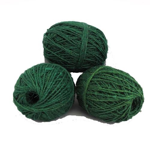 Natural Organic Hemp Twine - Green