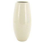 Ceramic Belly Vase - White 410mmH