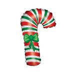 Candy Cane w/Bow - 12 inch shape