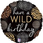 Wild Birthday - Packaged Helium 18