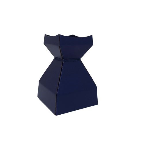 Tapered Water Vase Navy-210mm H
