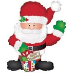 Waving Santa - 12 inch shape