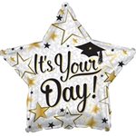 It's Your Day Star - 9 Iinch Stick Balloon