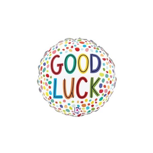 Good Luck Colourful Dots