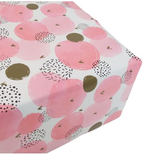 Giftwrap Roll 600x45m Pink Party Spots 600x45m