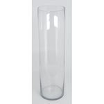 Lge Cylinder Vase- 18 x 61cm H