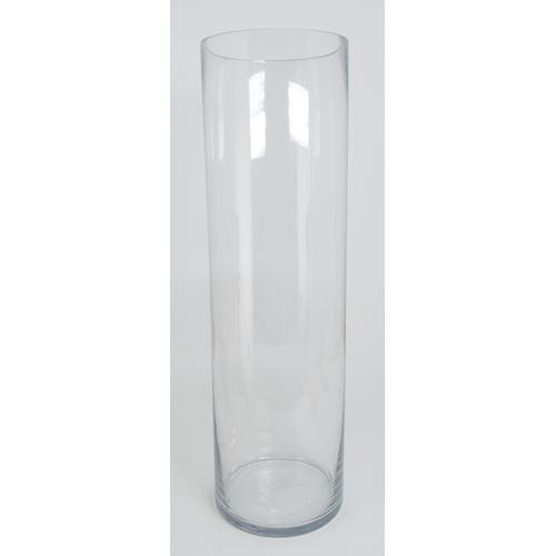 Lge Cylinder Vase- 18 x 61cm H